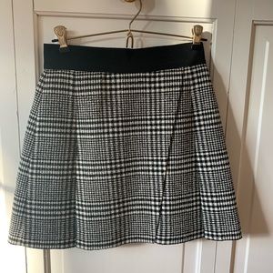 Alice + Olivia Plaid Mini Skirt